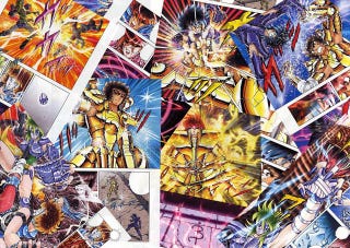 saint seiya the next dimension manga