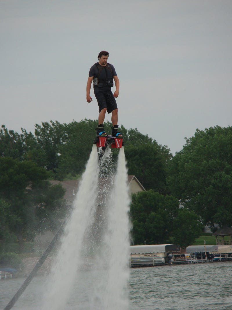 Illustration for article titled We've been trying out FlyBoarding