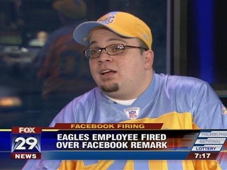 Illustration for article titled Dan Leone Will Not Stop Yapping Until The Eagles Give Him His Usher Job Back