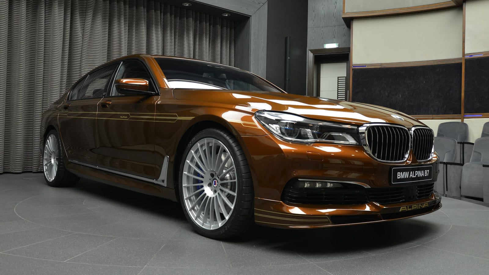 Custom New Bmw Alpina B7 Is Offensively Brown And