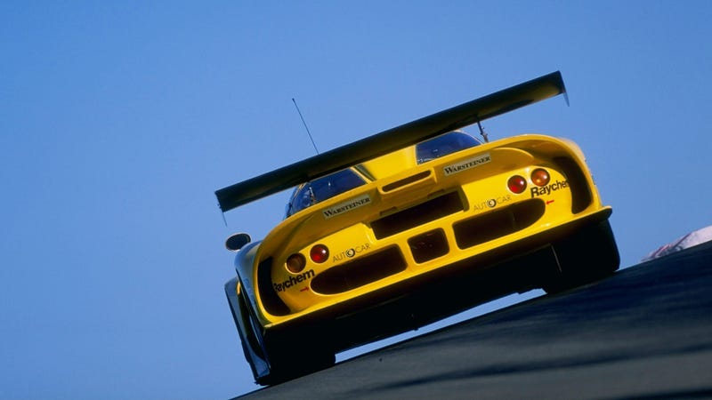 The Lotus GT1: one of the smaller teams knocked out of GT1's glory days as prices escalated.