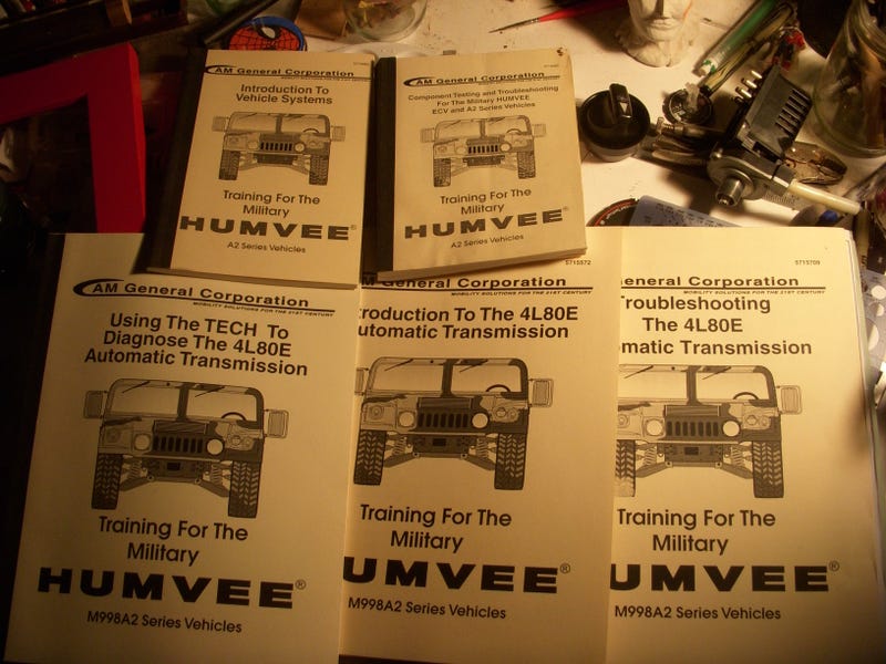 Illustration for article titled Humvee Training Manuals