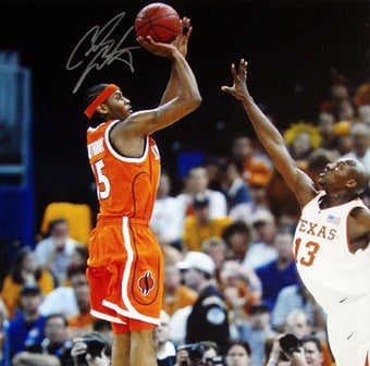Illustration for article titled Carmelo Anthony's Curious Love Of The Longhorns