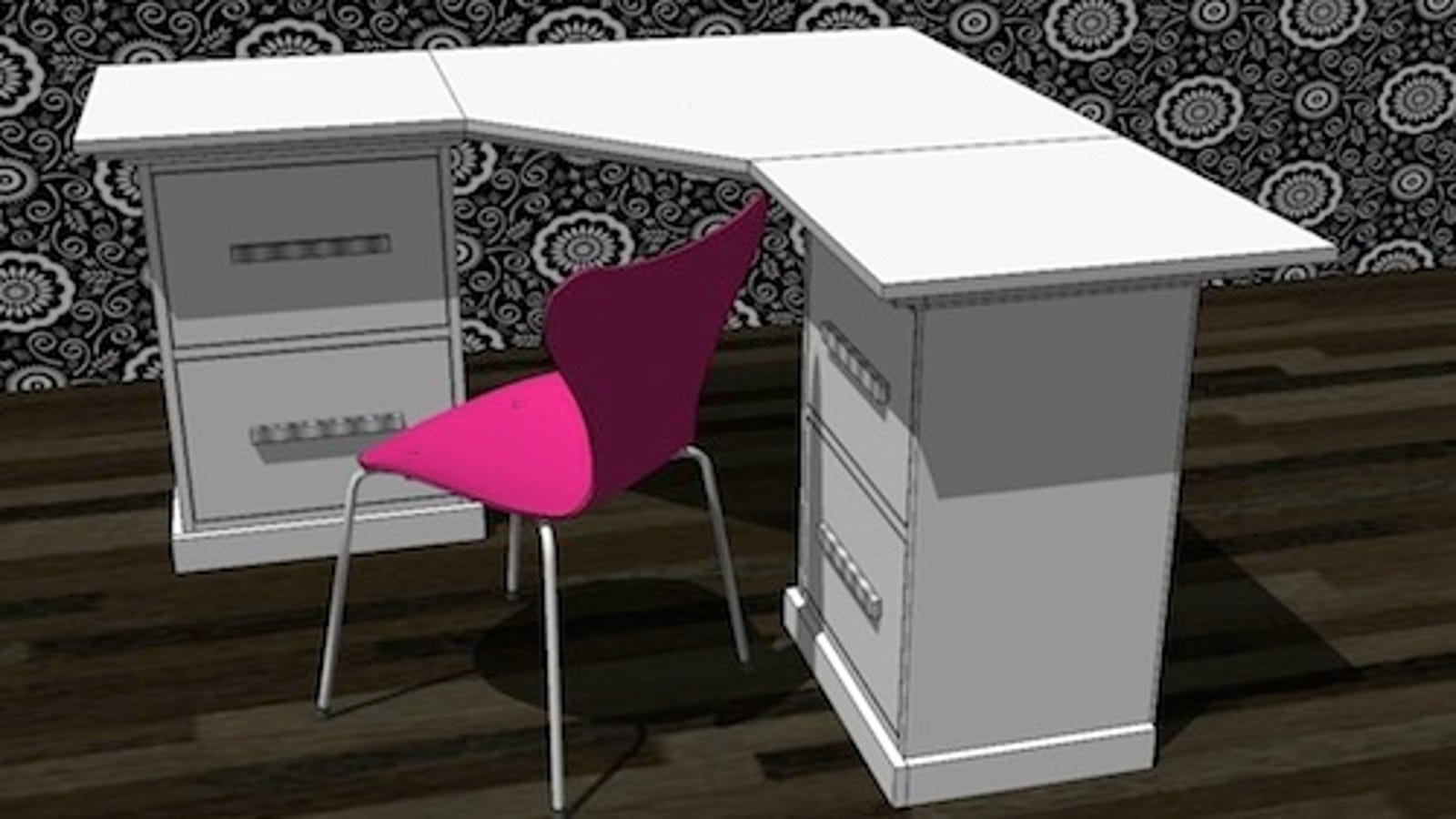 Build an $800 Corner Desk for Less than $50