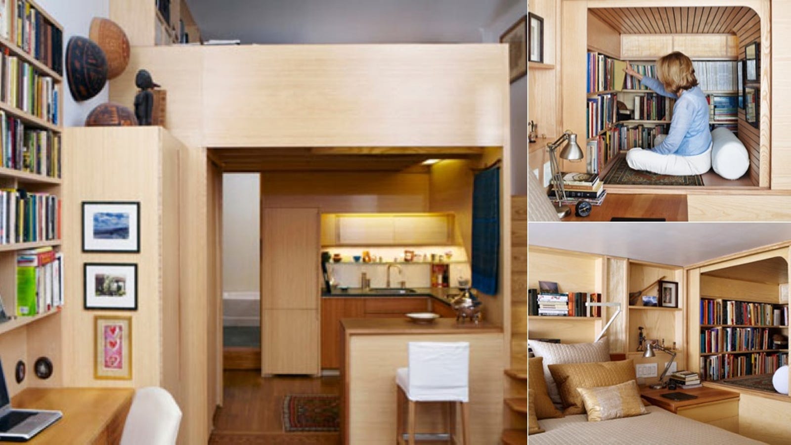 An Amazing 240-Square Foot Apartment Works Like a Magical Jewelry Box