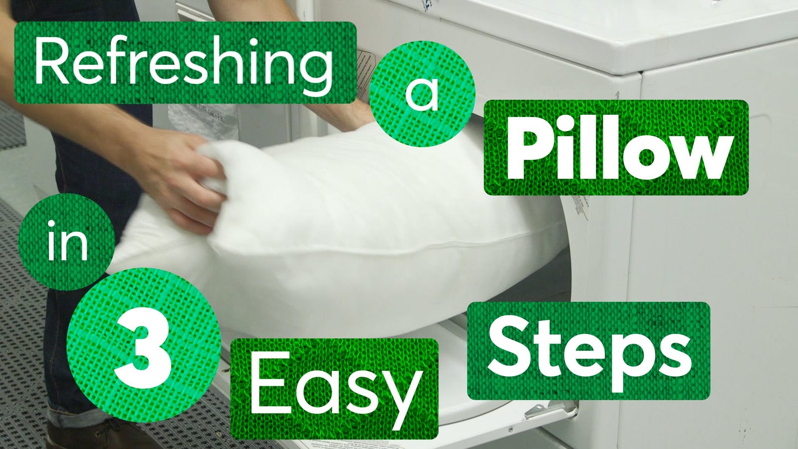 Clean and Freshen Your Pillows In Three Simple Steps