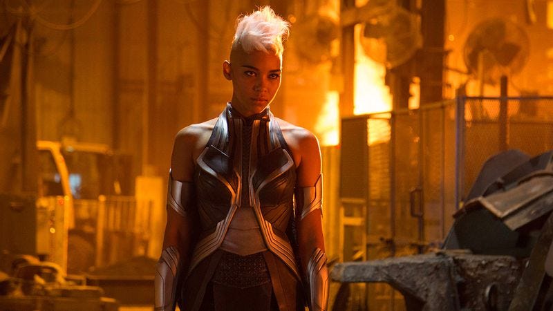 Alexandra Shipp as Storm in X-Men: Apocalypse (2016)