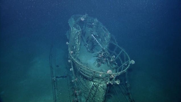 Spooky Underwater Photos Reveal Nazi Submarine Off the Coast of Texas ...