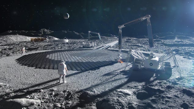 NASA Awards ICON  Million Contract for Lunar Construction Technology