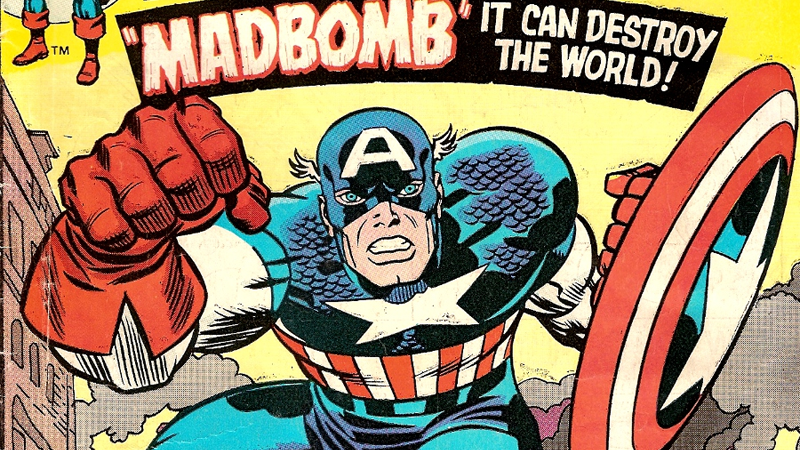 Captain America #193 cover by Jack Kirby and John Romita