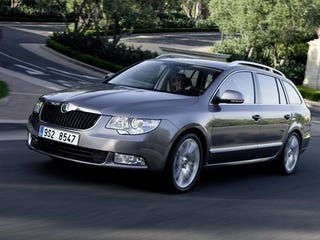 Illustration for article titled Skoda Superb Estate Quietly Unveiled For Euro Market