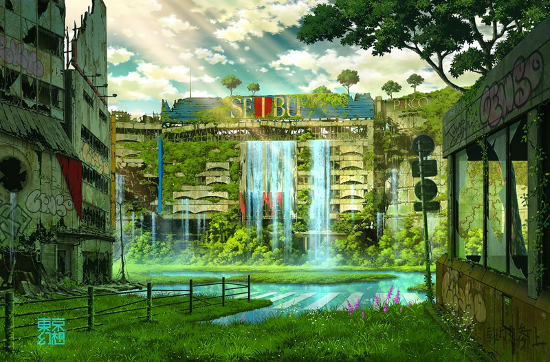 Illustration for article titled Tokyo In Ruins Makes For Hauntingly Beautiful Art