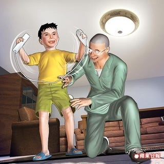 Illustration for article titled Wii Still Proves Big Draw For 'Molester Monks'