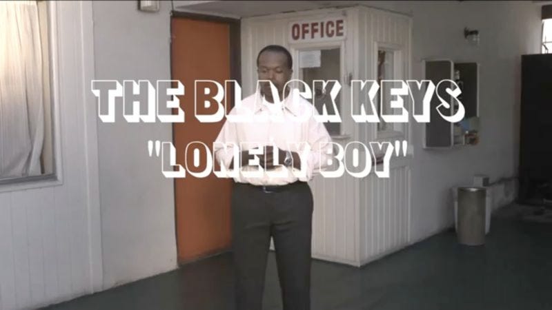 Illustration for article titled Today in music videos: Some random dude gets down to the Black Keys' "Lonely Boy"