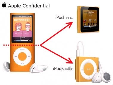 Illustration for article titled The Secret Behind The New iPod Nano & iPod Shuffle