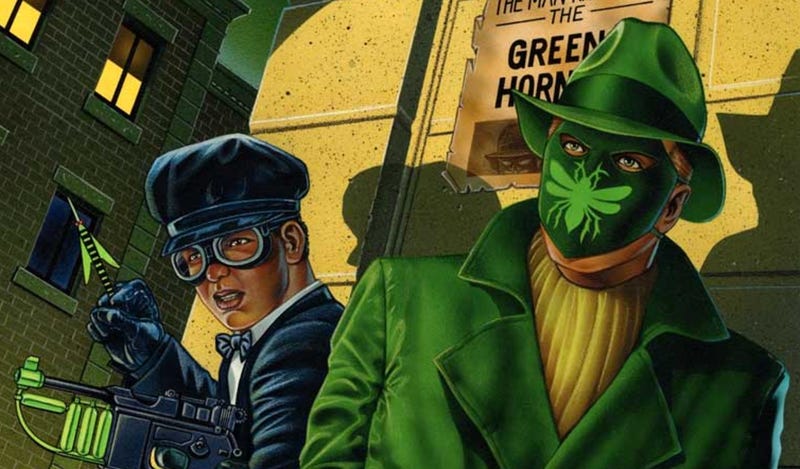 The Green Hornet and Kato, by Jeff Butler.