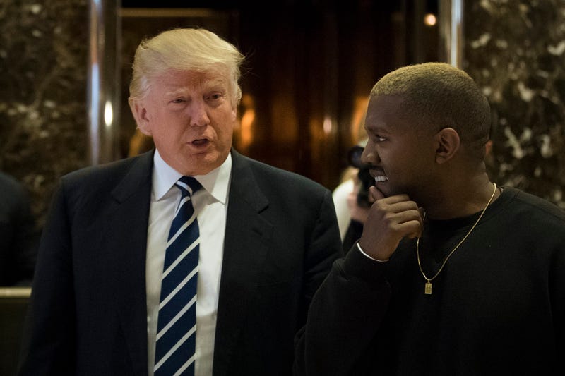 Donald Trump and Kanye West