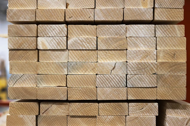 Lumber prices are near pre-pandemic lows