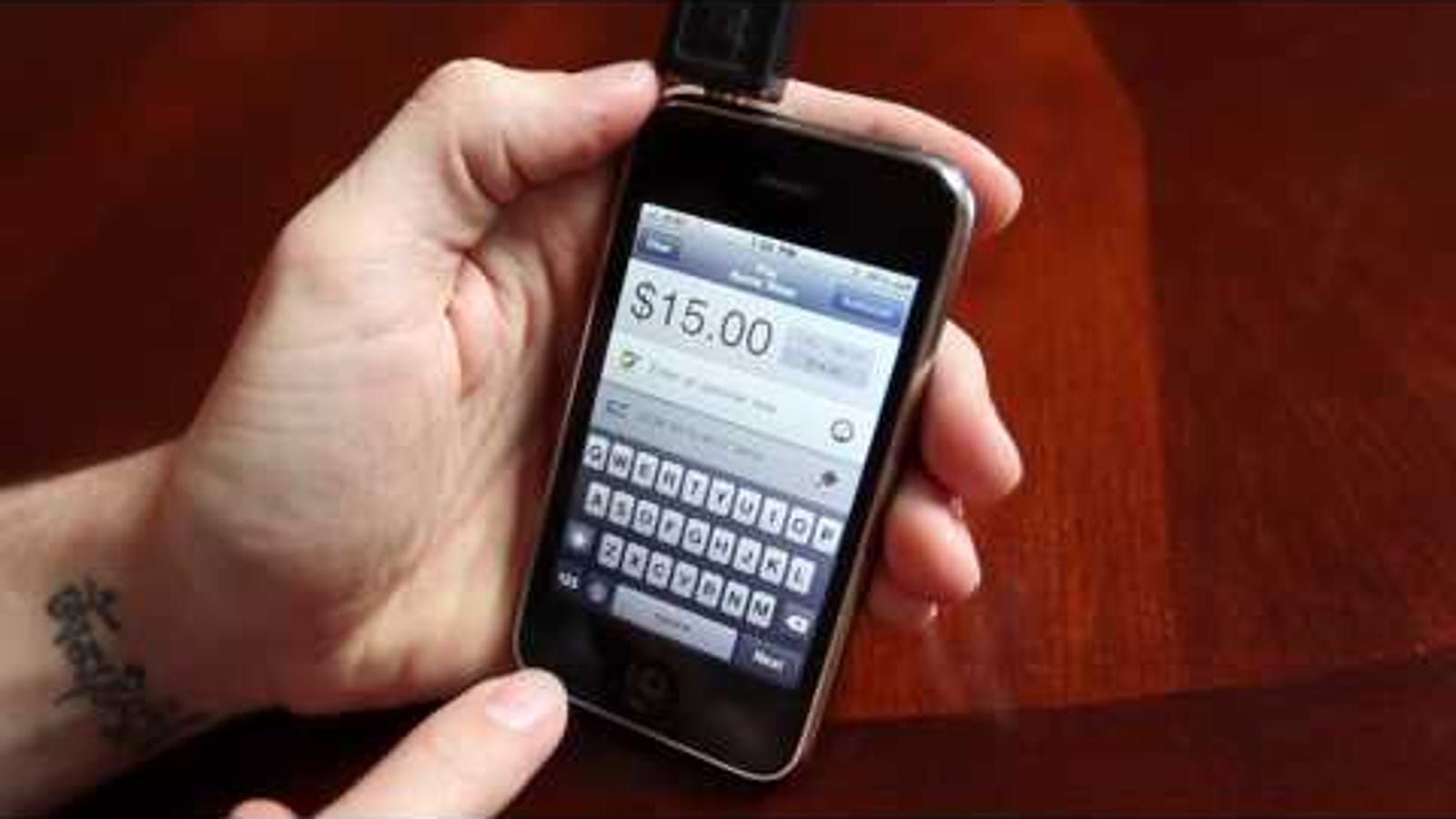 Watch the iPhone Swipe a Credit Card