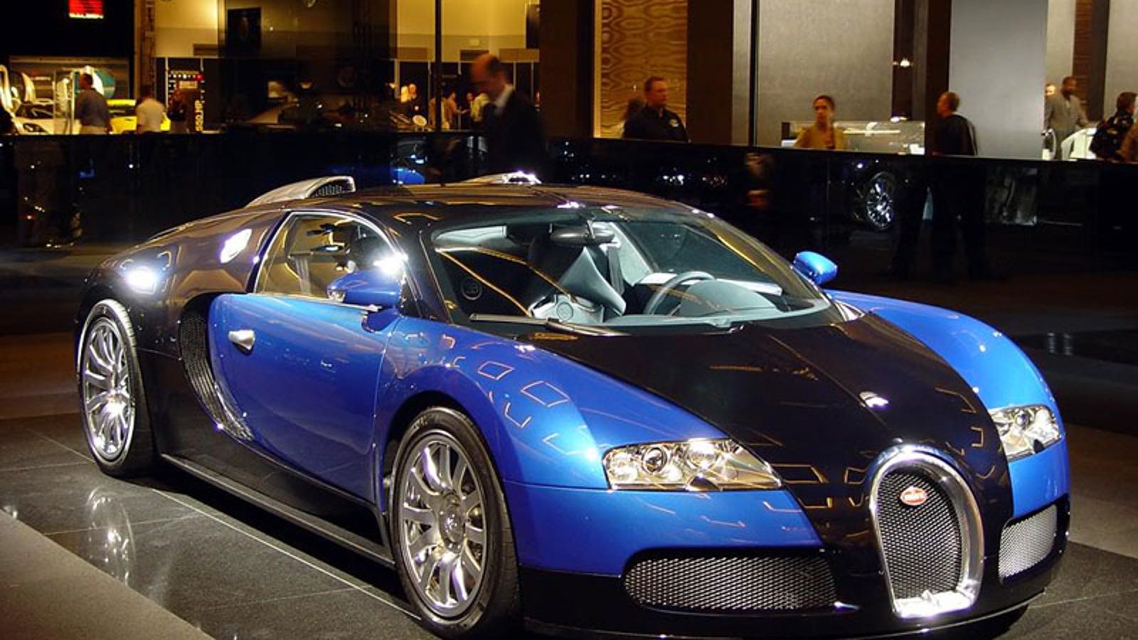 Bugatti Veyron ölwechsel