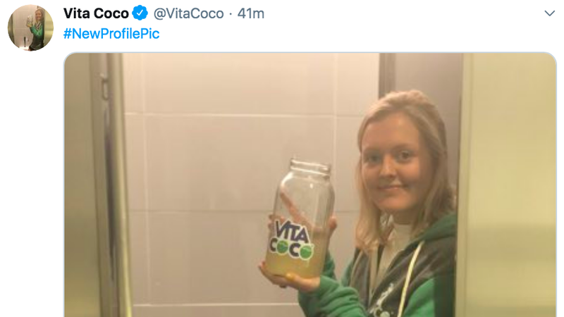 Illustration for article titled A Coconut Water Brand Is Offering Free Piss on Twitter Because This Is the Future