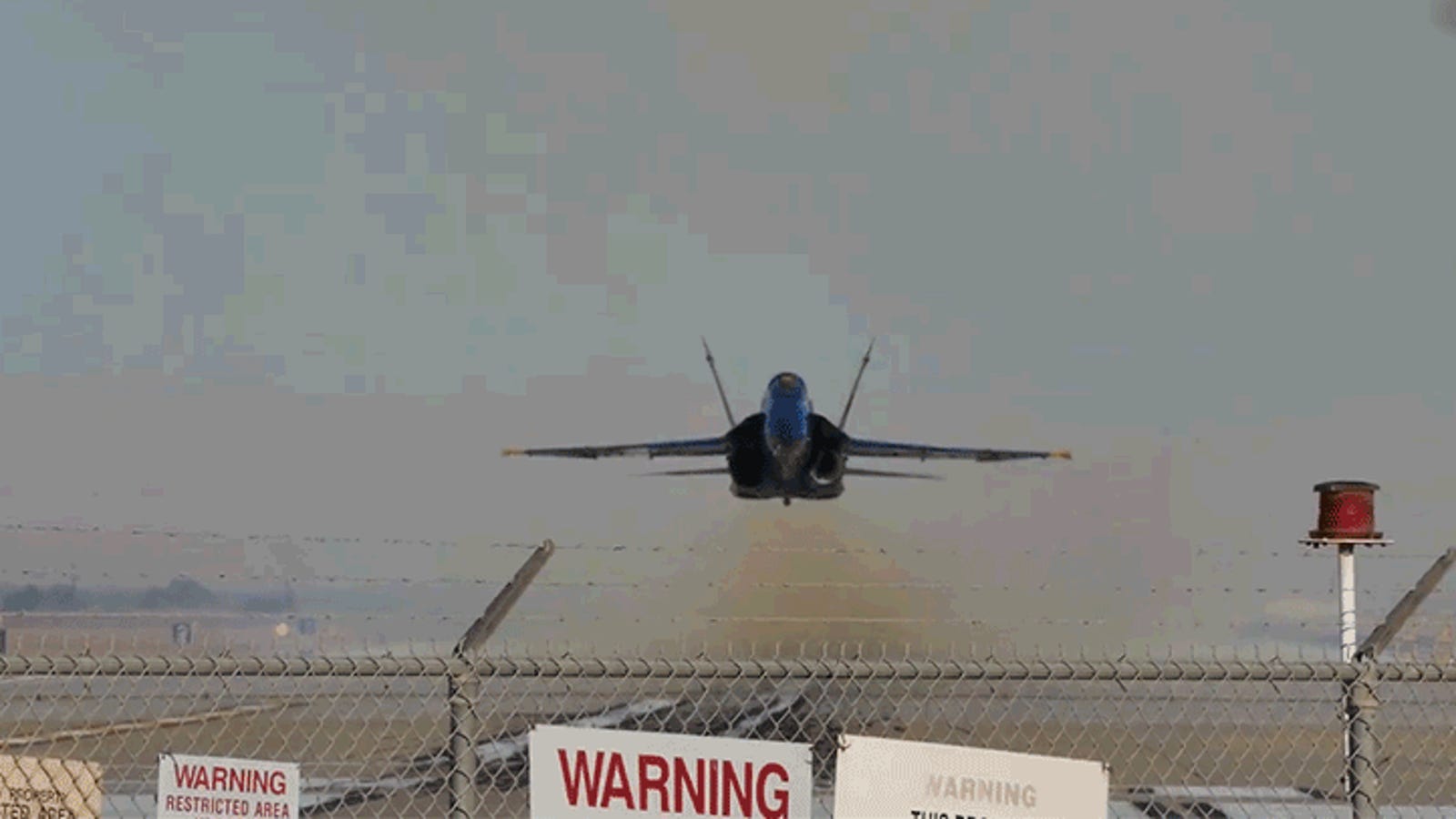Standing This Close To A Fighter Jet Taking Off Must Sound