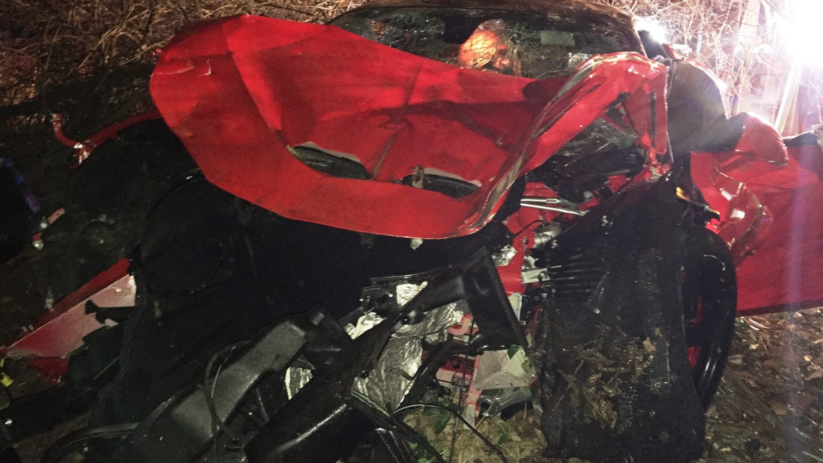 Ferraris Still Cannot Fly Texas Man Learns At Bottom Of