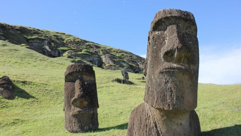Nuevas pruebas contradicen la teoría de que la antigua civilización de la Isla de Pascua colapsó