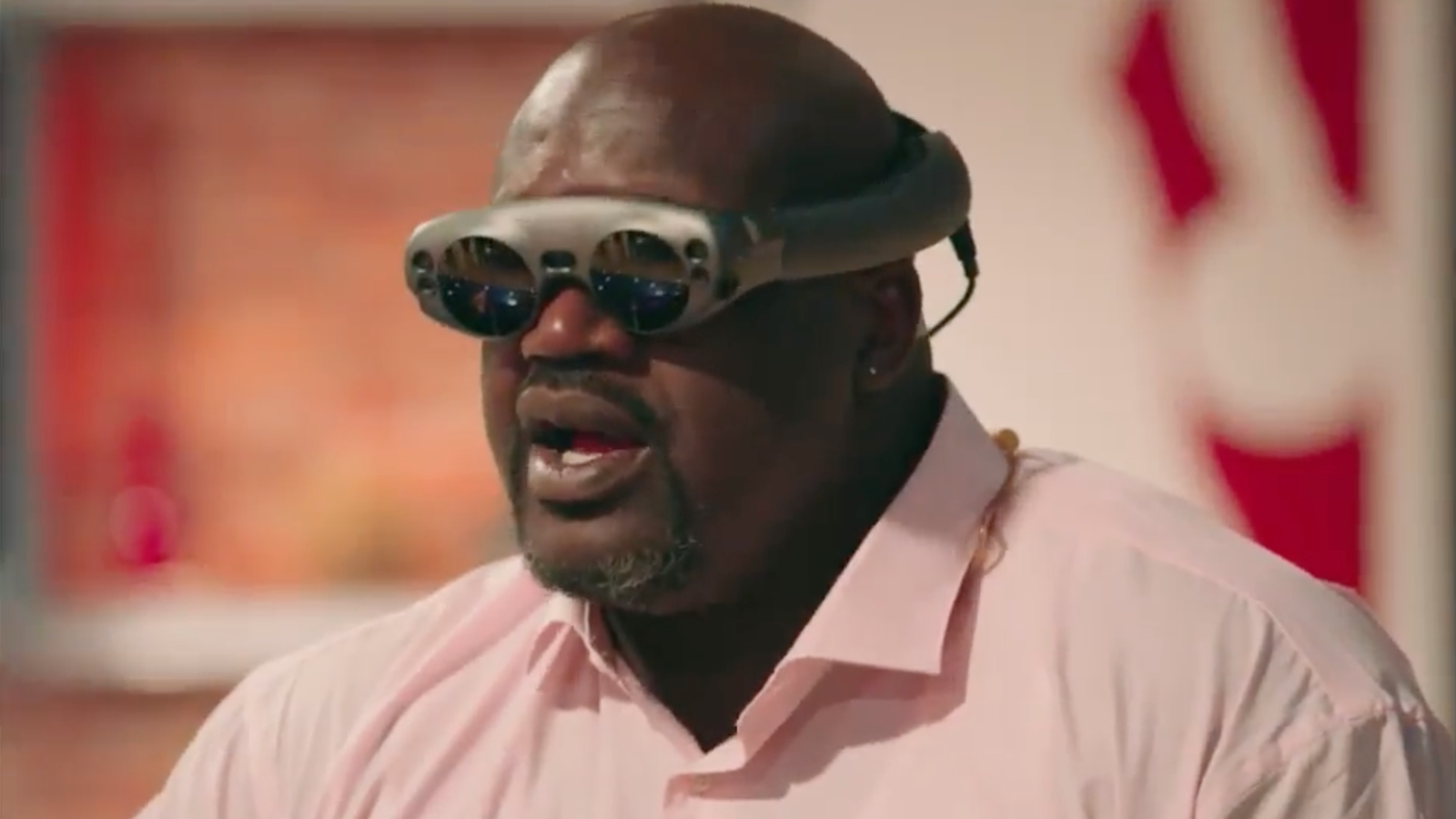 photo of Here's Shaq Wearing a Magic Leap image