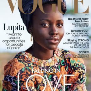 Vogue's October cover.