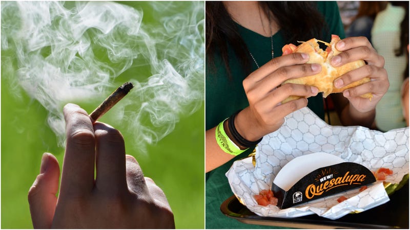 Illustration for article titled Americans spend roughly the same amount on legal weed and Taco Bell