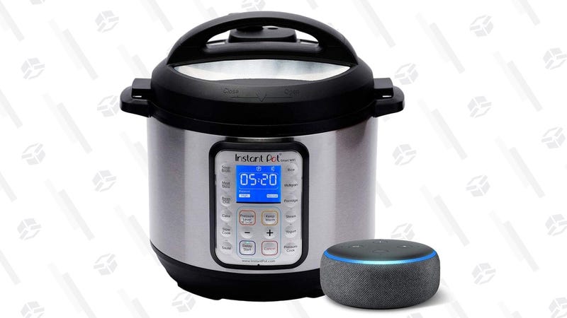 Instant Pot Smart + Echo Dot | $89 | AmazonInstant Pot Plus | $56 | AmazonInstant Pot Sous-Vide Circulator | $55 | AmazonInstant Pot Ace Blender | $90 | Amazon