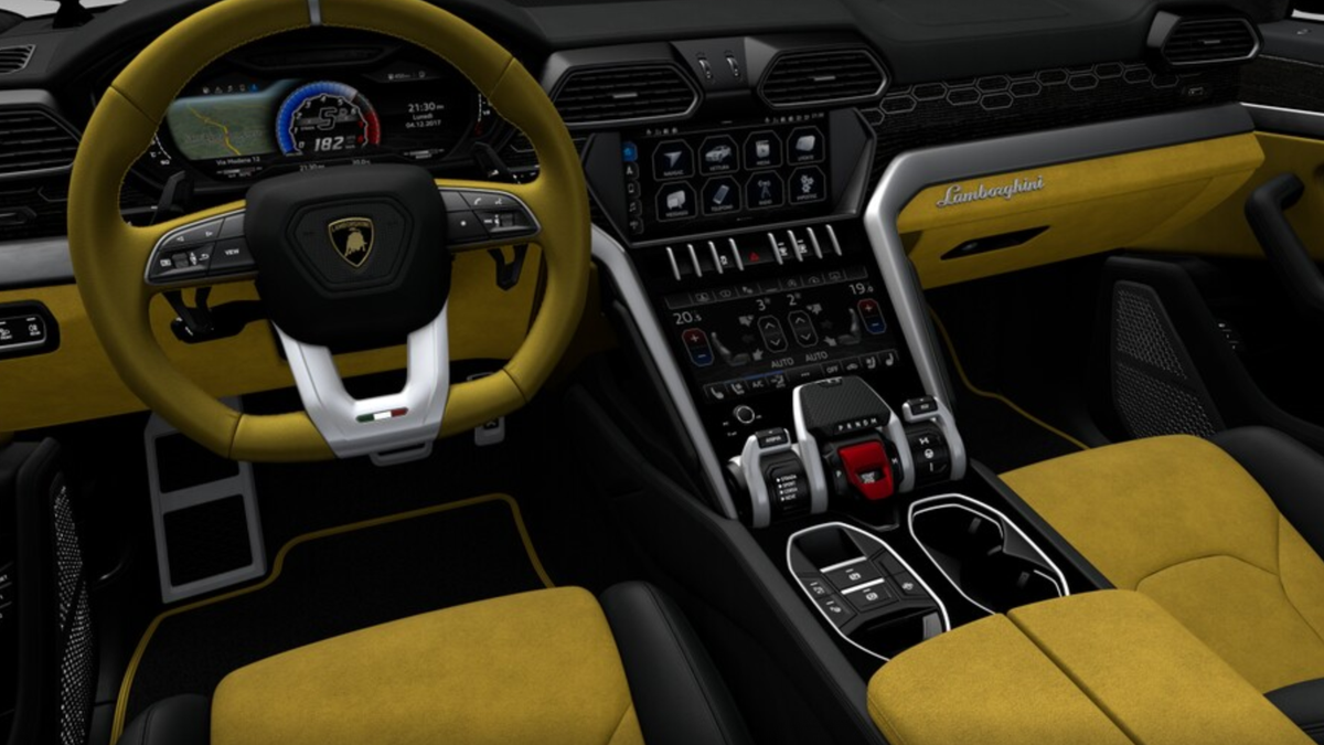 Image result for Lamborghini urus yellow