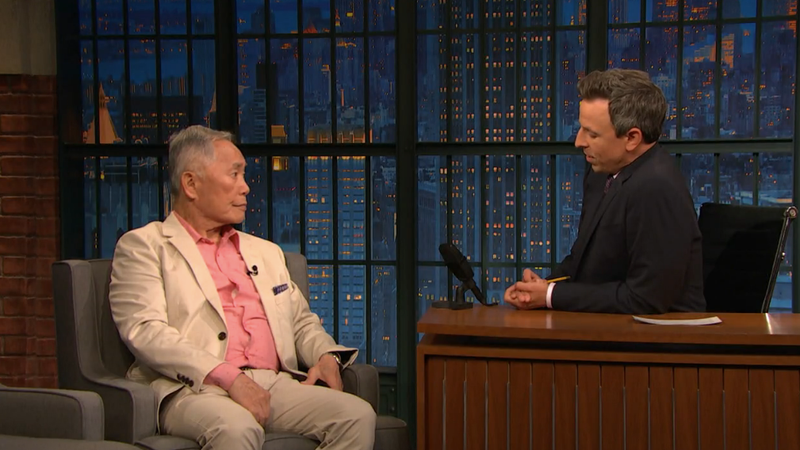 George Takei, Seth Meyers