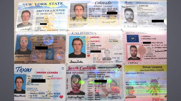 fake national id card facebook