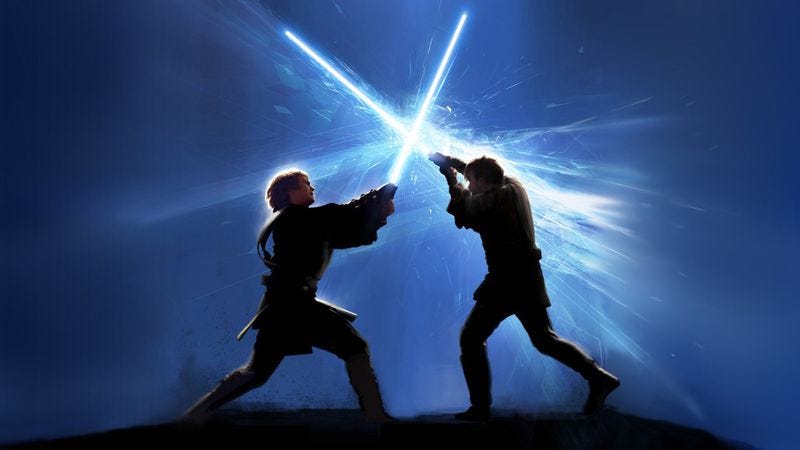 Illustration for article titled Here’s a video about the creation of Star Wars’ iconic lightsaber