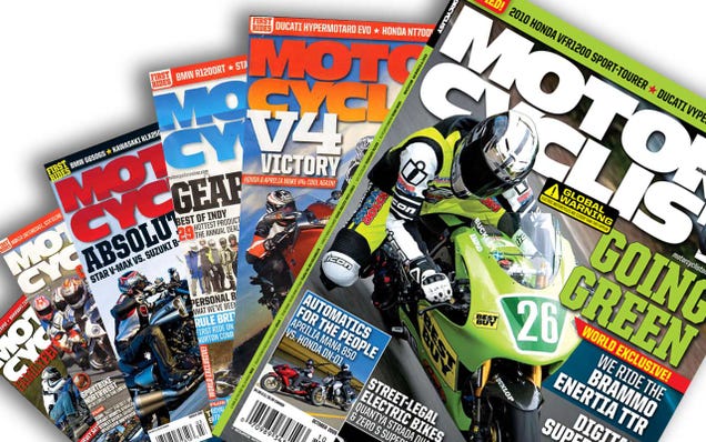 Dexter ford motorcyclist magazine #8