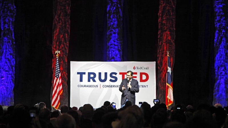 Illustration for article titled Ted Cruz Seizes Oklahoma in a Surprise Upset for Donald Trump's Early Streak