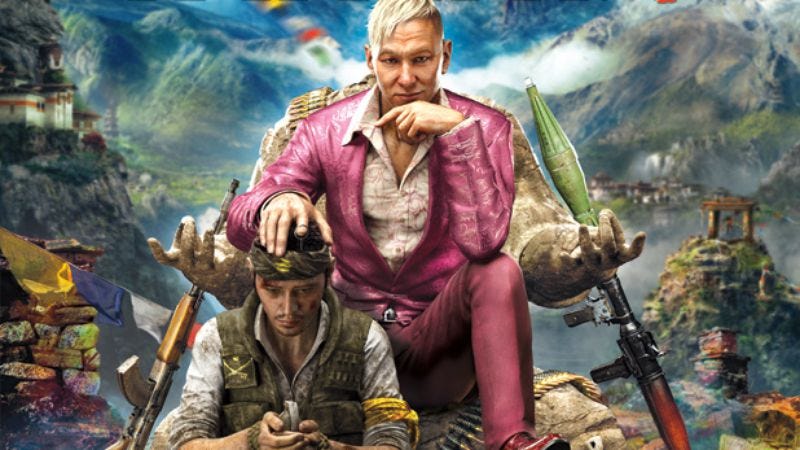 Illustration for article titled Ubisoft announces Far Cry 4, now with more homoerotic scalp touching