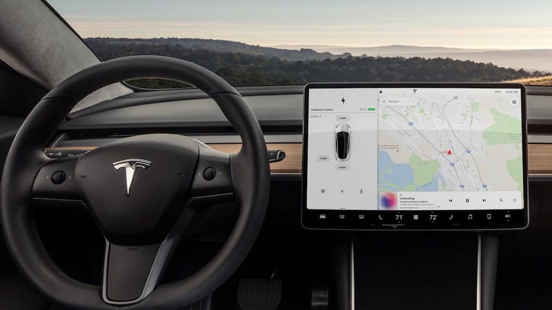 tesla model s radio