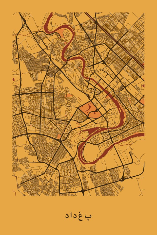 14 Maps That Reveal The Hidden Beauty of Big Cities | Gizmodo UK