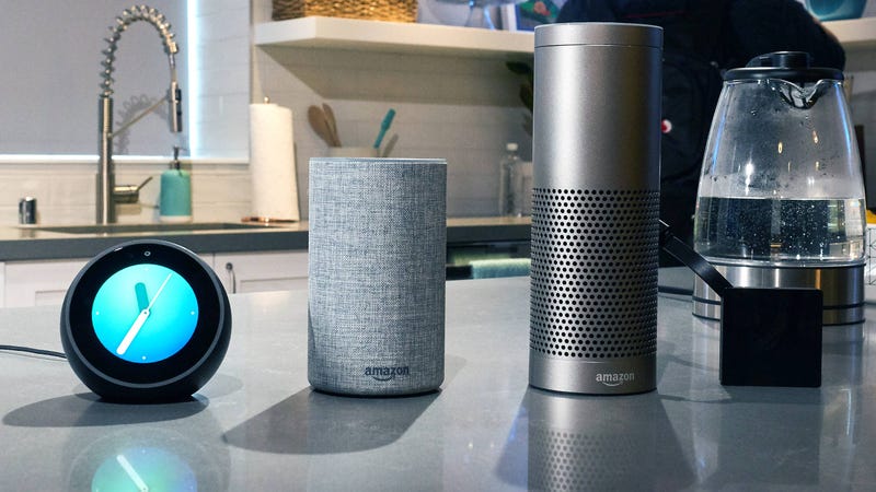Amazon Echo, $99 | 3-Pack for $247 with code ECHO3PACKAmazon Echo Plus, $149Amazon Echo Spot, $129Amazon Fire TV, $69