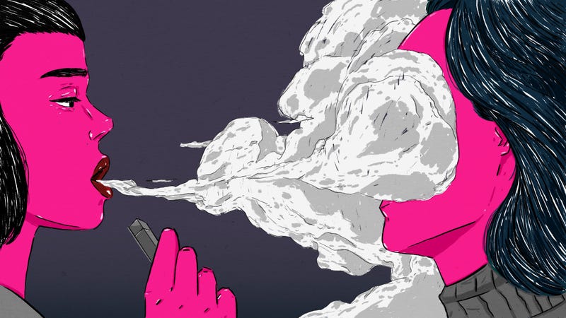 Illustration for article titled Is Secondhand Vape Bad for You?
