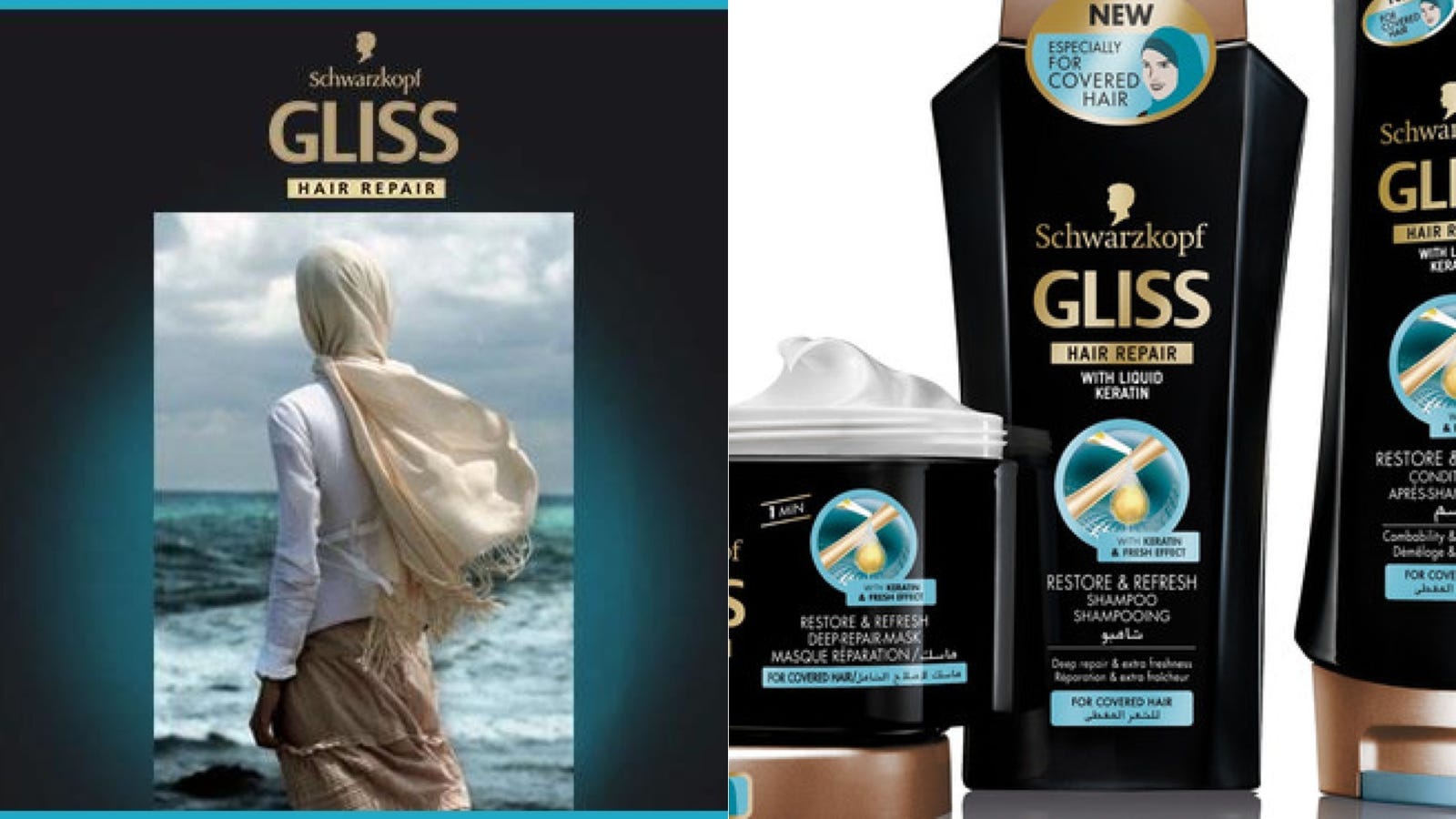 Shampoo Companies Specifically Targeting Women Who Wear Veils