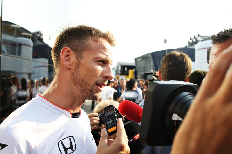 Jenson Button is going to do what he wants in 2017. Definitely not retiring, though. Photo credit: Charles Coates/Stringer/Getty Images