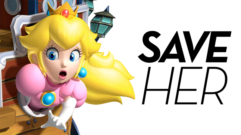 Princess Peach Lesbian