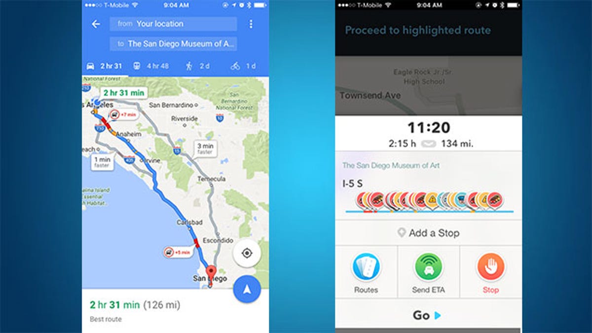 turn-by-turn navigation showdown: google maps vs. waze