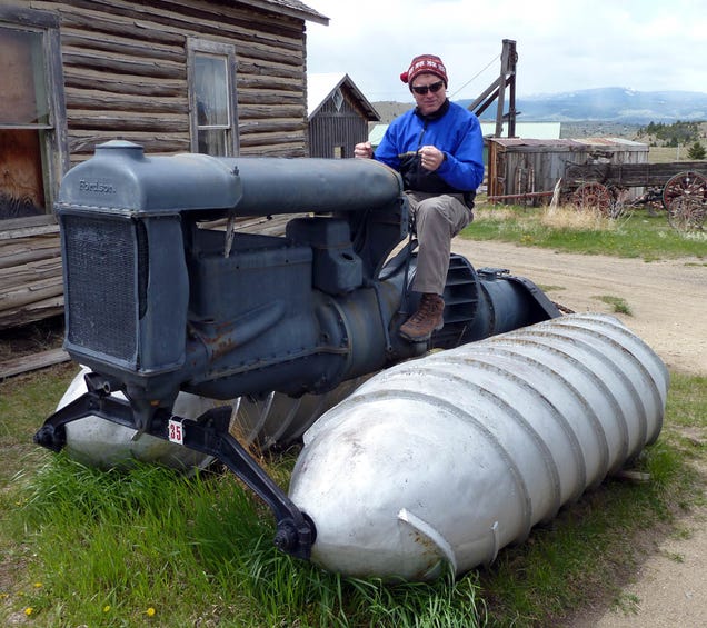 Ford snowmobile tractor