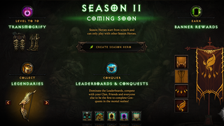 diablo 3 do you have to start a new character each season