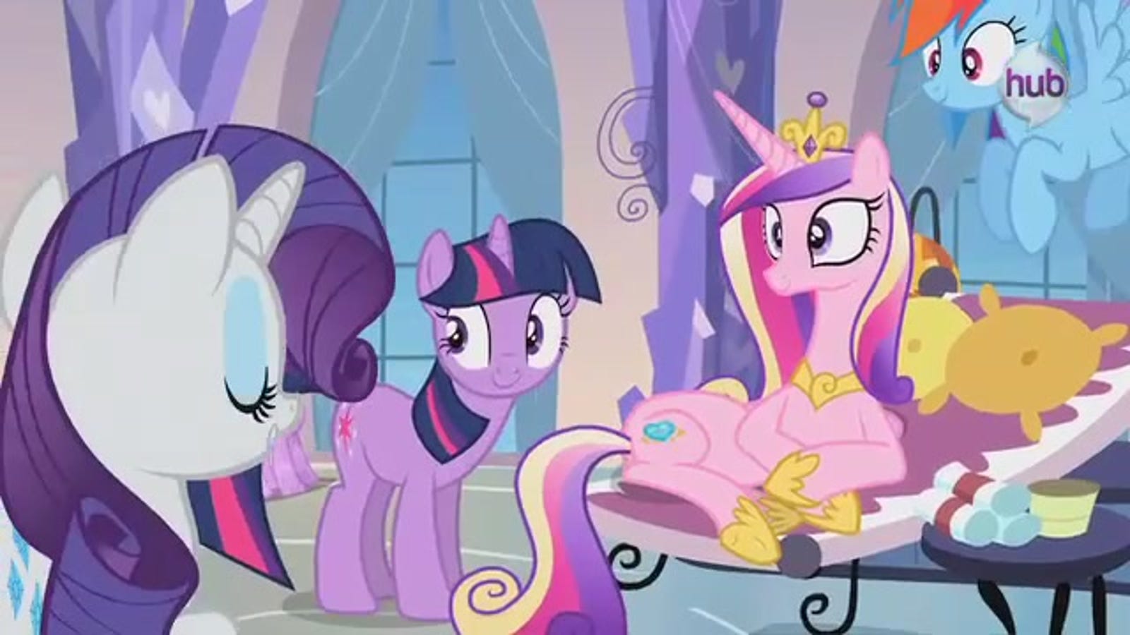 An exclusive first look at Saturday's new My Little Pony, featuring the